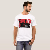 Der Putin-Faltblatt-T - Shirt der Männer (Vorne ganz)