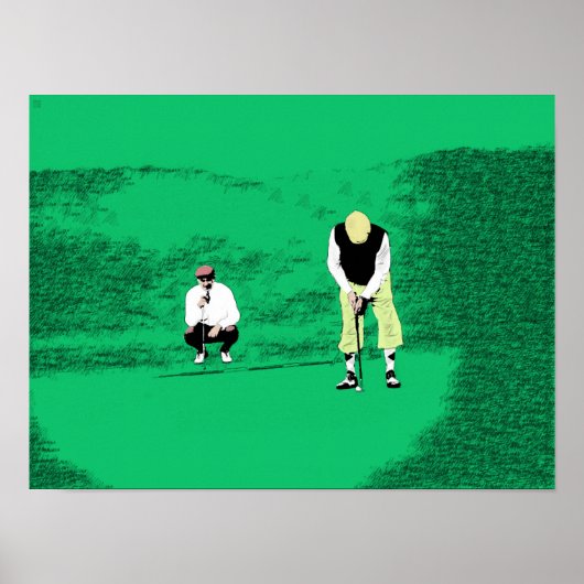 Der Putt - Die originelle Golftasche Poster (Vorne)