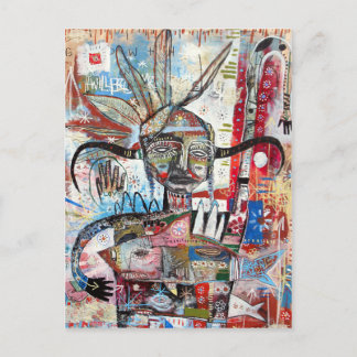 Der Puzzler Postkarte