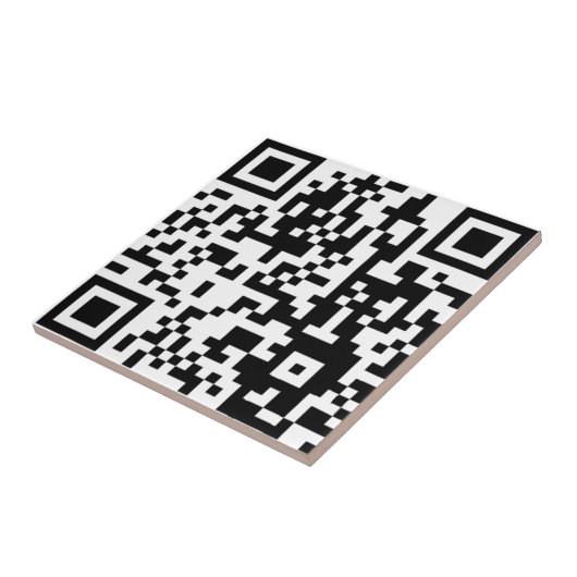 Der QR Code Fliese (Seite)