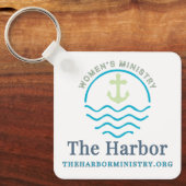 Der QR-CODE-Schlüsselanhänger für den Hafen Schlüsselanhänger (Vorderseite)