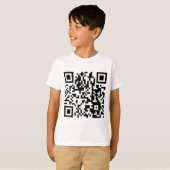 Der QR Code T-Shirt (Vorne ganz)