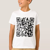 Der QR Code T-Shirt (Vorderseite)