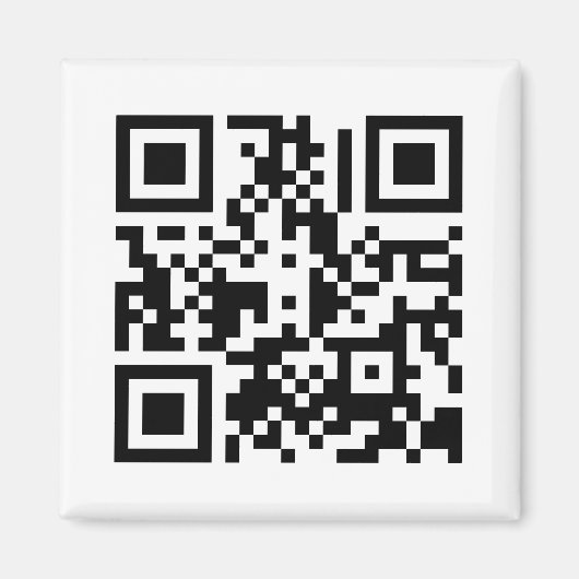 Der QR-Cube | KÜHLSCHRANKMAGNET (Vorne)