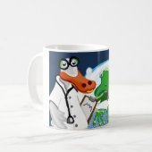 Der Quack oder Doktor Duck Kaffeetasse (Vorderseite Links)