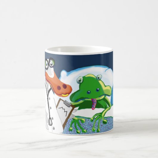 Der Quack oder Doktor Duck Kaffeetasse (Mittel)