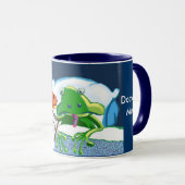 Der Quack oder Doktor Duck macht seine Runden Tasse (VorderseiteRechts)