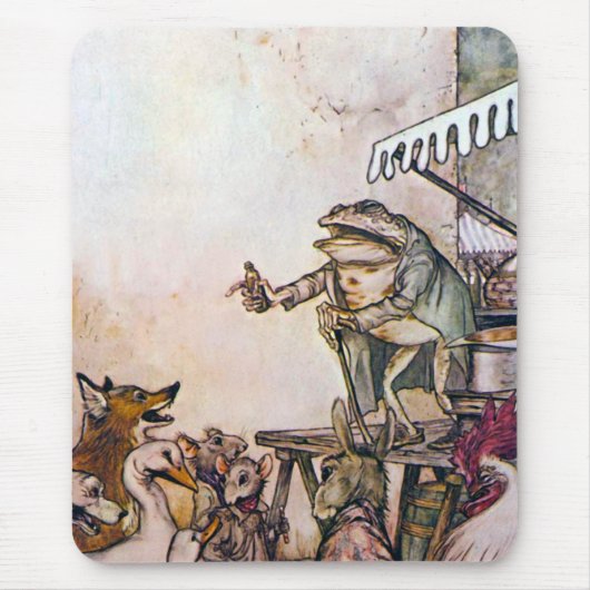 Der Quackfrosch Mousepad (Vorne)