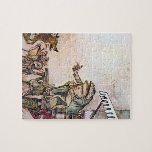 Der Quackfrosch Puzzle (Horizontal)