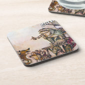 Der Quackfrosch Untersetzer (Linke Seite)