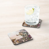 Der Quackfrosch Untersetzer (Rechte Seite)