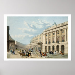 Der Quadrant, Regent Street, von Piccadilly Circu Poster