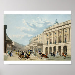 Der Quadrant, Regente Straße, von Piccadilly Circu Poster