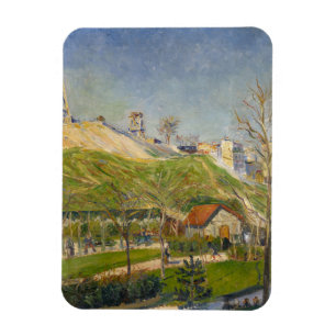 Der quadratisches Saint Pierre   1883-84 Magnet