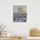 Der Quai Saint-Michel Poster (Küche)