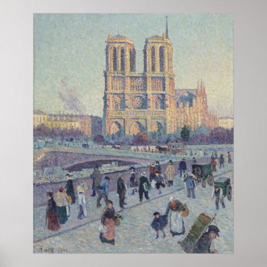 Der Quai Saint-Michel Poster (Vorne)