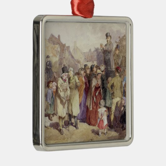 Der Quaken-Doktor Silbernes Ornament (Rechts)