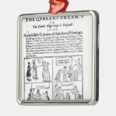 Der Quäker-Traum Ornament Aus Metall (Links)