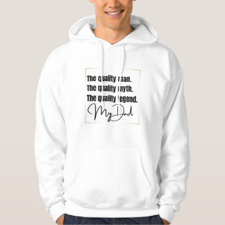 Der Qualitätsmann, Mythos und Legende - Papa Hoodi Hoodie