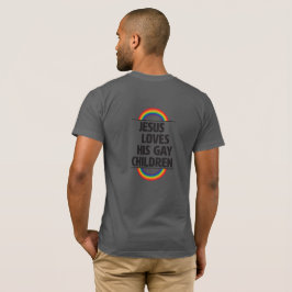 Der quee Glaube Jesus Liebe seine Schwulen T-Shirt