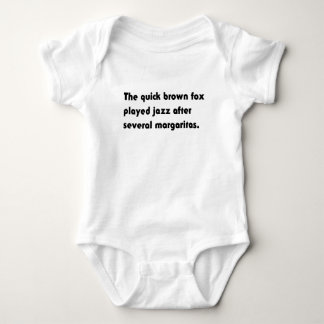 Der Quick Brown Fox spielte Jazz... T - Shirt PayP