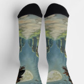 Der Rabe, angetrieben von Kaffee Socken (Oben)