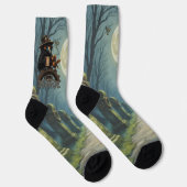 Der Rabe, angetrieben von Kaffee Socken (Rechts)