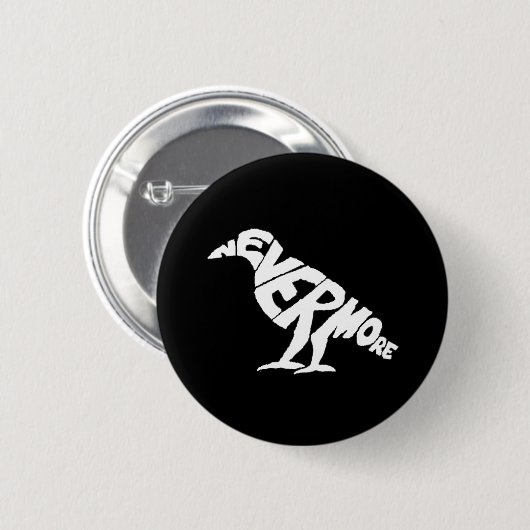 Der Rabe Button (Vorne & Hinten)