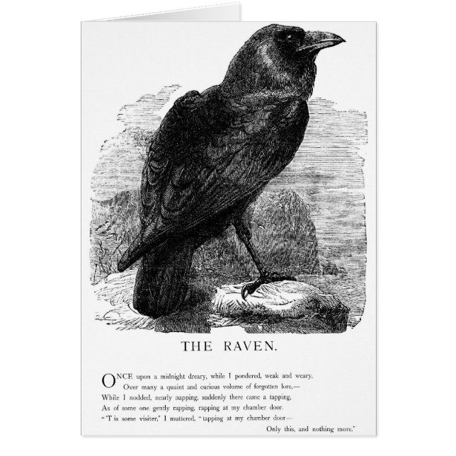 Der Rabe durch Edgar Allen Poe (Vorne)