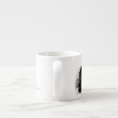 Der Rabe durch Edgar Allen Poe Espressotasse (Rückseite)