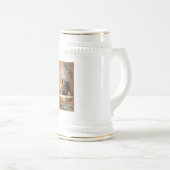 Der Rabe Georges Hazeltons (Edgar Allan Poe) 1908 Bierglas (VorderseiteRechts)