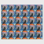 Der Rabe Geschenkpapier (Flach)