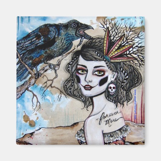 Der Rabe Magnet (Vorne)