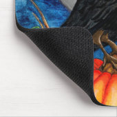 Der Rabe Mousepad (Ecke)