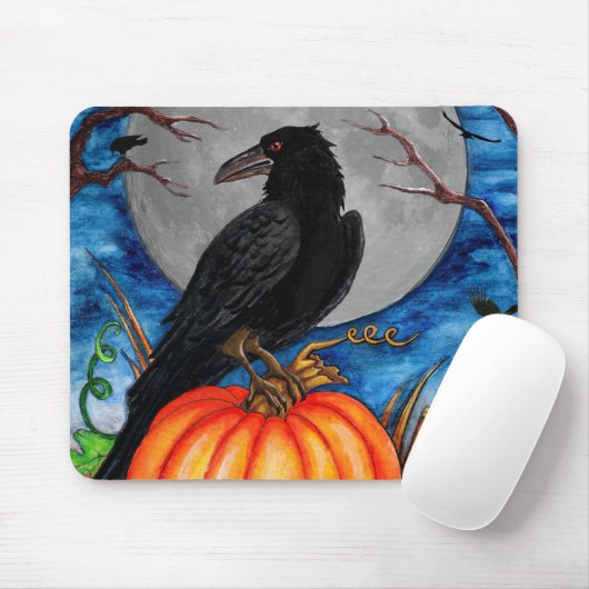 Der Rabe Mousepad (Mit Mouse)