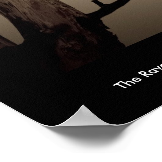 Der Rabe Poster (Ecke)