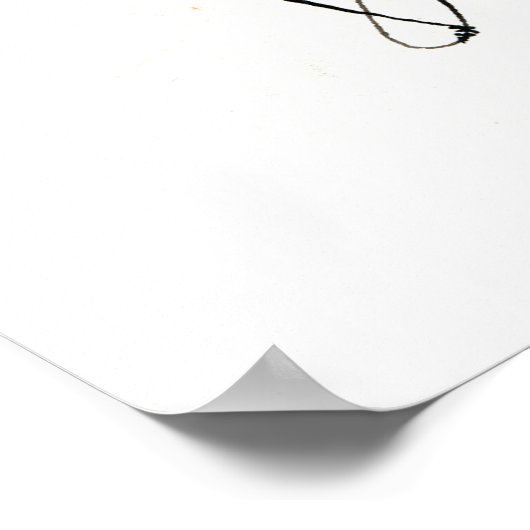 Der Rabe Poster (Ecke)