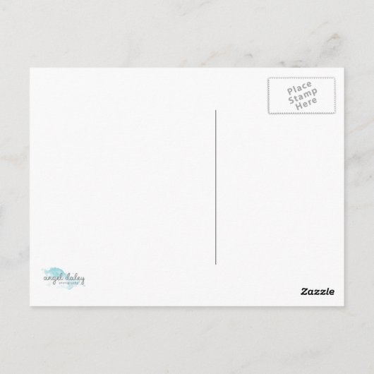 Der Rabe Postkarte (Rückseite)