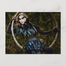 Der Rabe Postkarte