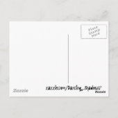 Der Rabe Postkarte (Rückseite)