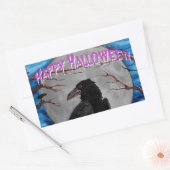 Der Rabe Rechteckiger Aufkleber (Umschlag)