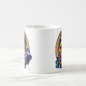 Der Rabe und das Schädelstollen Kaffeetasse (Mittel)