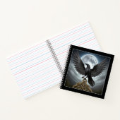 Der Rabe und der Mond Notizblock (Innenseite)