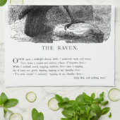 Der Rabe von Edgar Allan Poe Handtuch (Gefaltet)