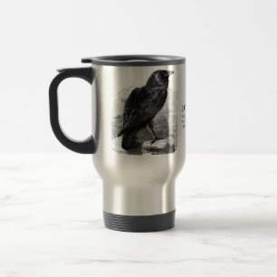 Der Rabe von Edgar Allan Poe Reisebecher