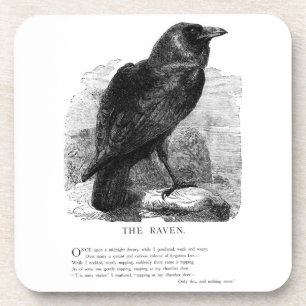 Der Rabe von Edgar Allan Poe Untersetzer