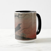 Der Rabe von Karlstejn, 1882 Tasse (VorderseiteRechts)