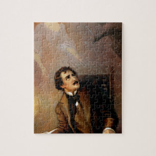 "Der Raben-" Edgar Allan Poe ~ Henry Ludlowe 1908 Puzzle