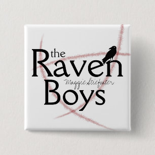 Der Raben-Jungen-Button-Knopf Button