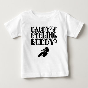 Der radfahrenfreund des Vatis Baby T-shirt